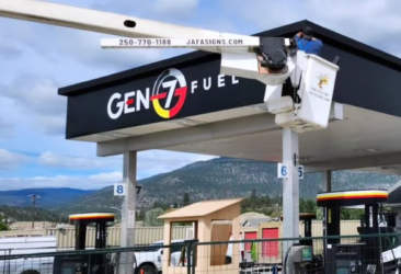 Gas Station Canopy Signs